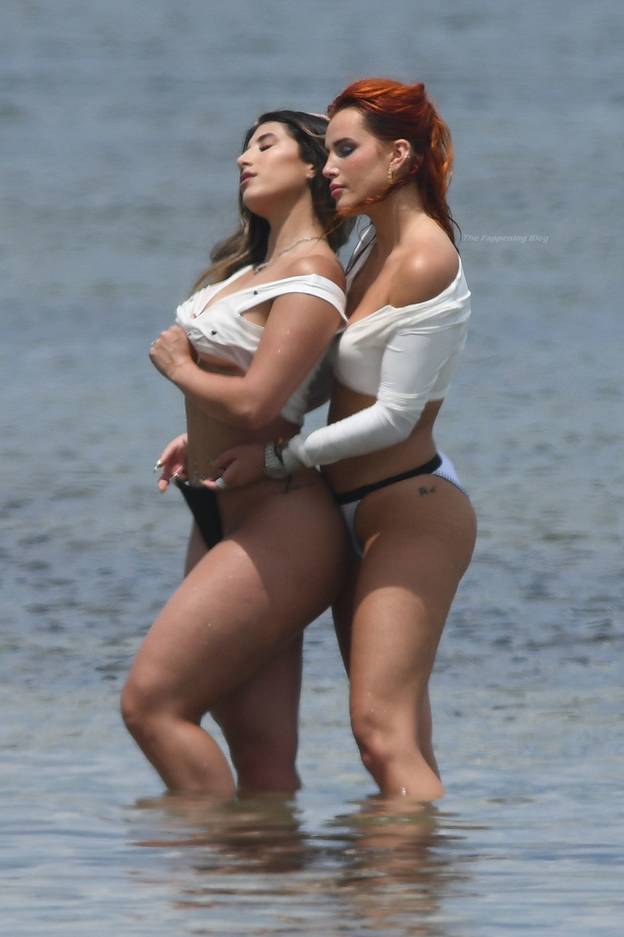 Bella Thorne on Beach Bikini Photoshoot 7