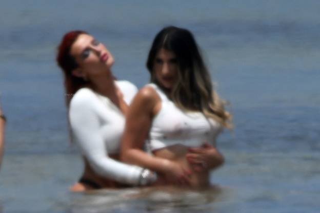 Bella Thorne on Beach Bikini Photoshoot 13
