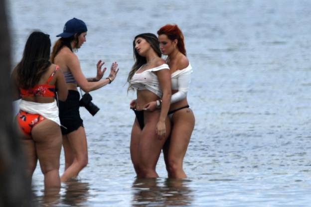 Bella Thorne on Beach Bikini Photoshoot 38