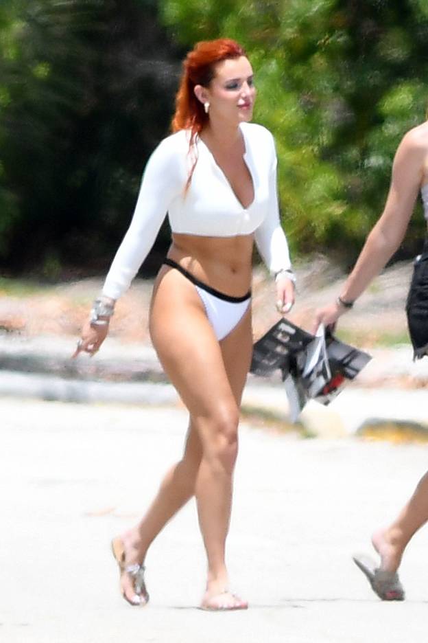 Bella Thorne on Beach Bikini Photoshoot 47
