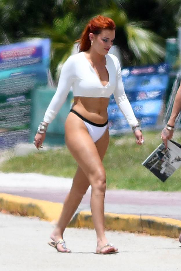 Bella Thorne on Beach Bikini Photoshoot 49