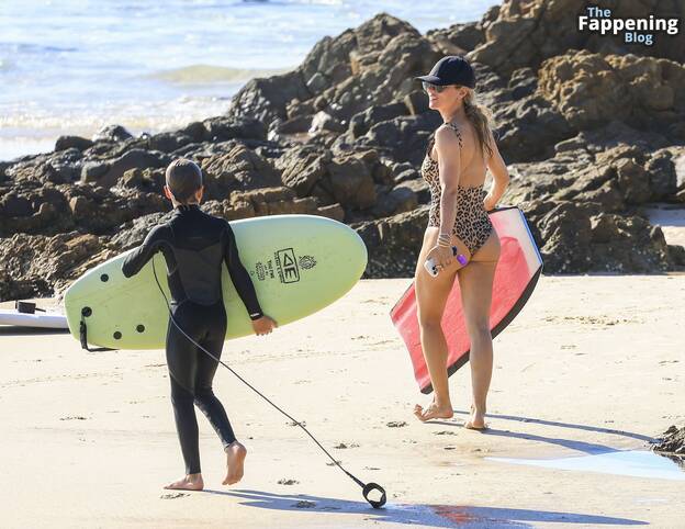 Elsa Pataky on Beach Swimsuit 1