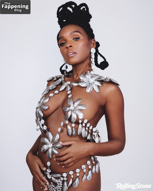Janelle Monae Sexy Topless 6