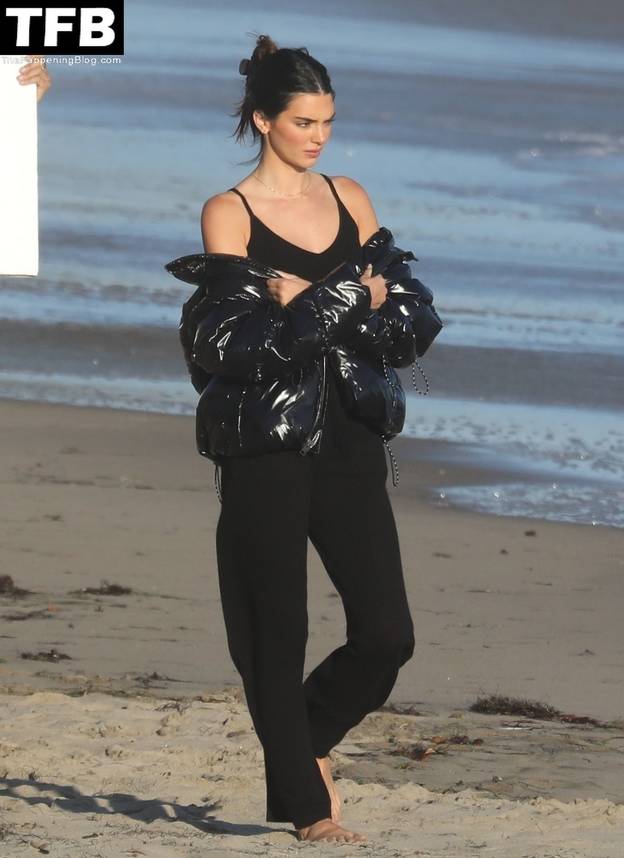 Kendall Jenner on Beach 1