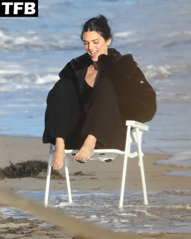 Kendall Jenner on Beach 8