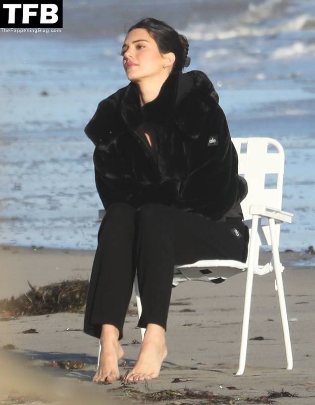 Kendall Jenner on Beach 10