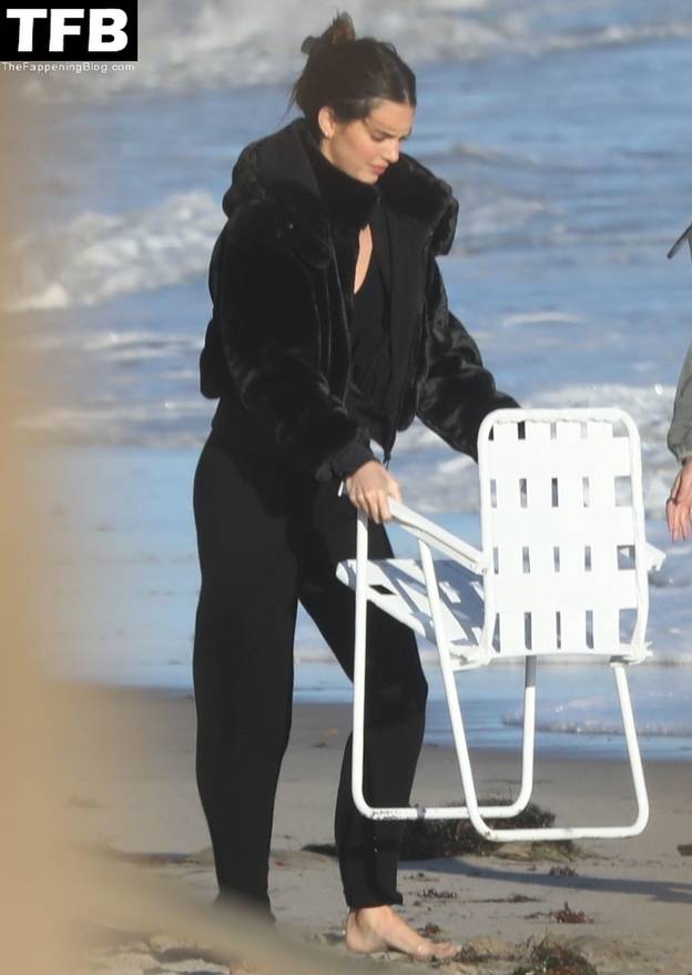 Kendall Jenner on Beach 11