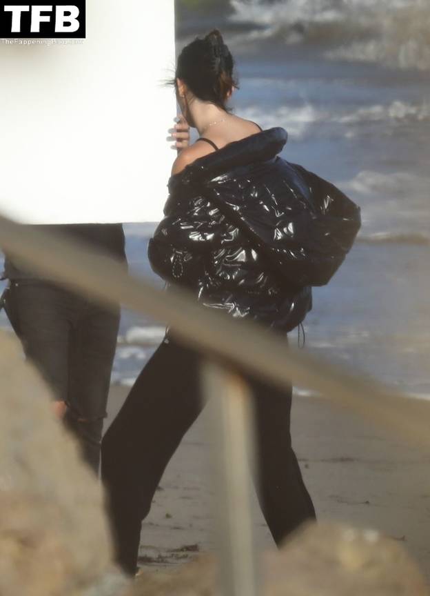Kendall Jenner on Beach 17