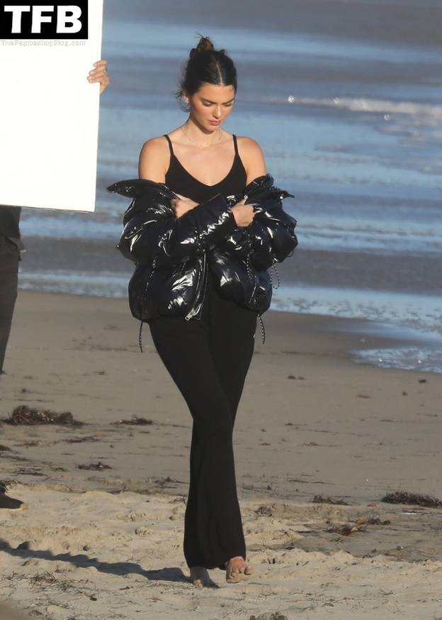 Kendall Jenner on Beach 27