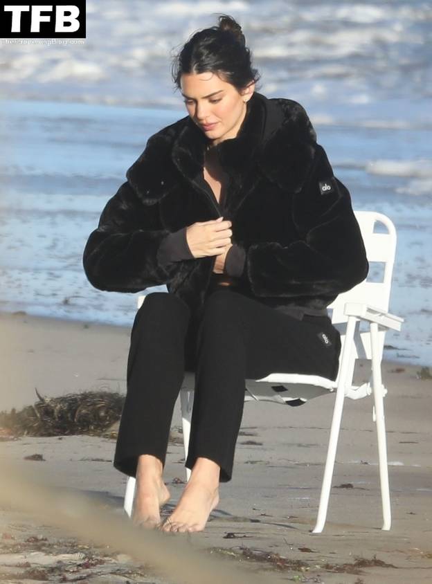 Kendall Jenner on Beach 34