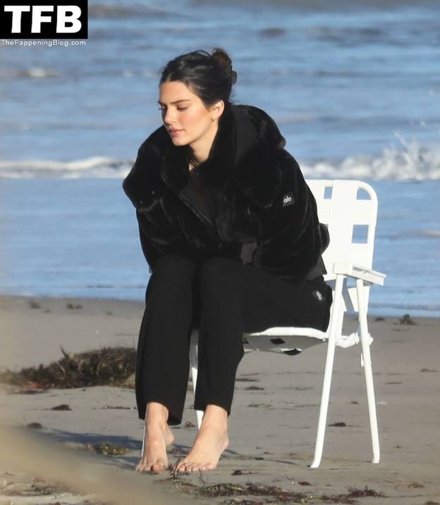 Kendall Jenner on Beach 38