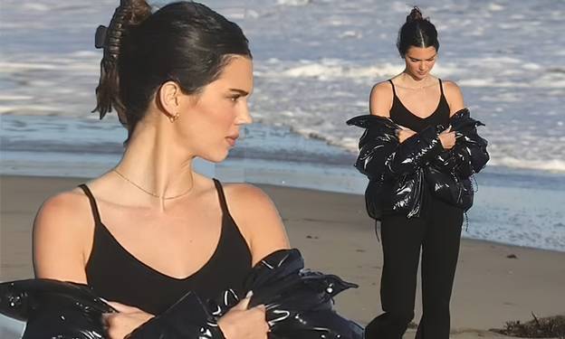 Kendall Jenner on Beach 39