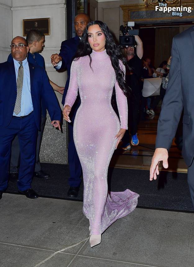 Kim Kardashian Sexy Dress 8