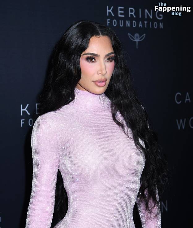 Kim Kardashian Sexy Dress 27