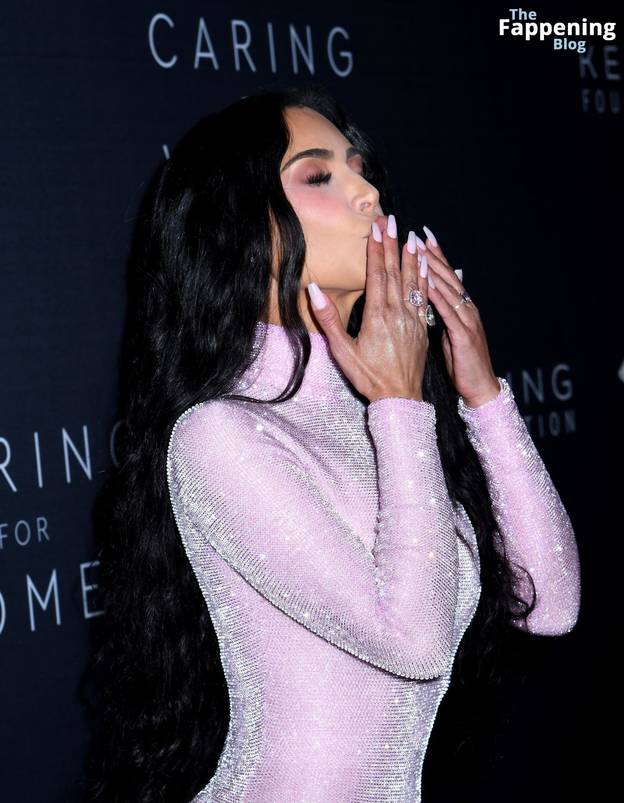 Kim Kardashian Sexy Dress 28