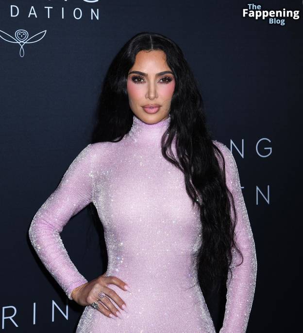 Kim Kardashian Sexy Dress 47
