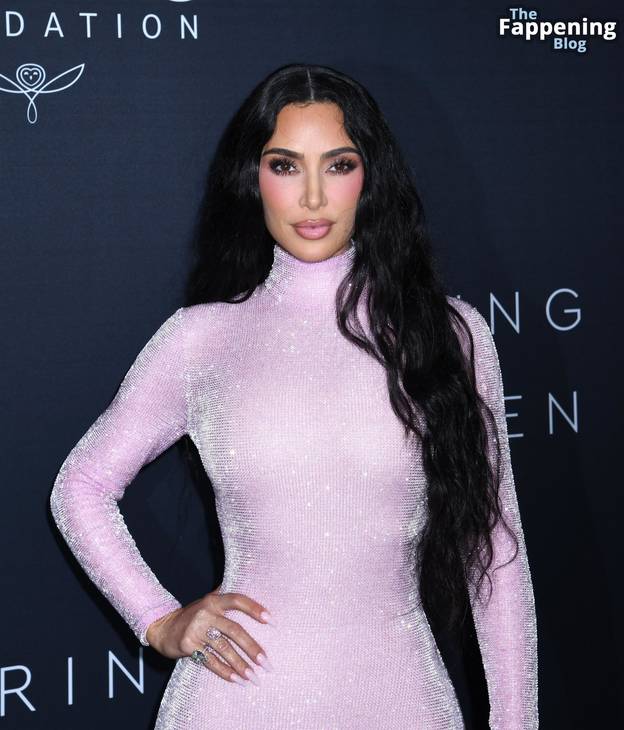 Kim Kardashian Sexy Dress 50