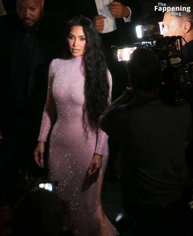 Kim Kardashian Sexy Dress 83