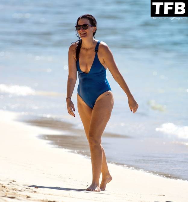 Rhea Durham on Beach Swimsuit 45