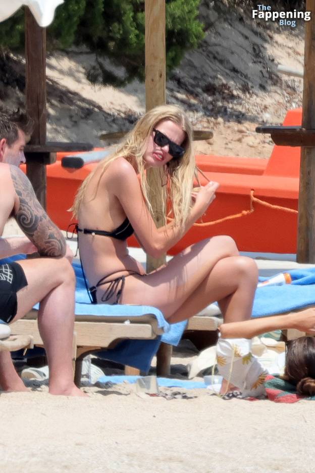 Stella Maxwell Sexy on Beach Bikini 4