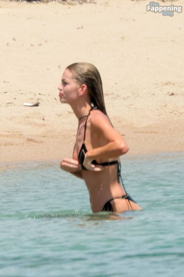 Stella Maxwell Sexy on Beach Bikini 16