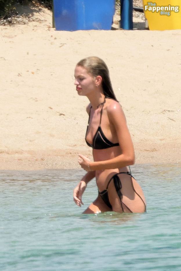 Stella Maxwell Sexy on Beach Bikini 18