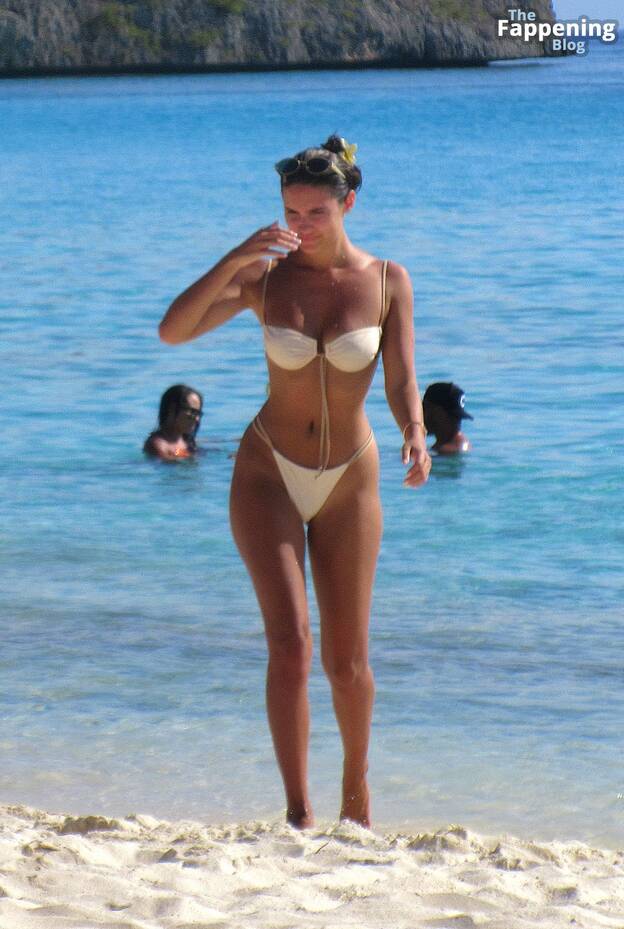 Tao Wickrath Sexy on Beach Bikini 1